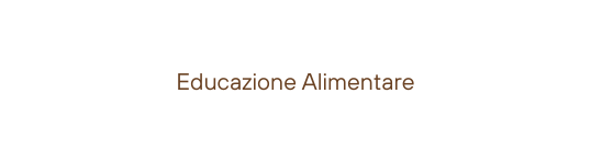 Educazione Alimentare